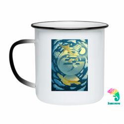 Кружки-хамелеони емальовані