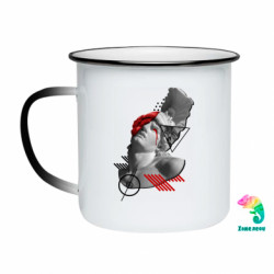 Кружки-хамелеоны эмалированные