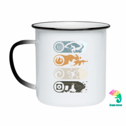 Кружки-хамелеоны эмалированные