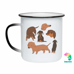 Кружки-хамелеоны эмалированные