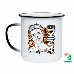 Кружка-хамелеон эмалированная Билли Харингтон, гачи - FATLINE Кружка-хамелеон эмалированная Билли Харингтон, гачи