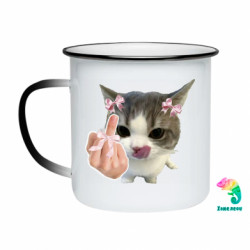 Кружки-хамелеоны эмалированные