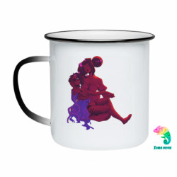 Кружки-хамелеони емальовані