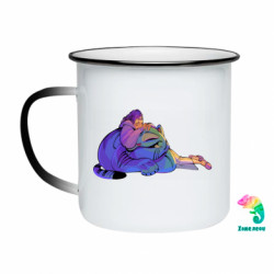 Кружки-хамелеони емальовані