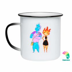 Кружки-хамелеоны эмалированные