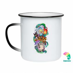 Кружки-хамелеони емальовані