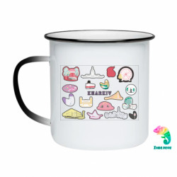 Кружки-хамелеони емальовані