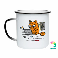 Кружки-хамелеоны эмалированные