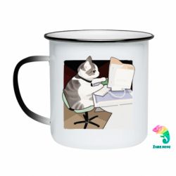 Кружки-хамелеоны эмалированные