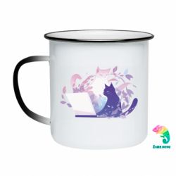 Кружки-хамелеоны эмалированные