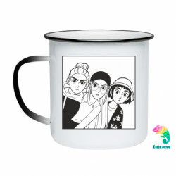 Кружки-хамелеони емальовані