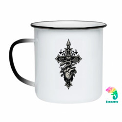 Кружки-хамелеоны эмалированные