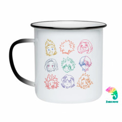 Кружки-хамелеоны эмалированные