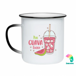 Кружка-хамелеон эмалированная Освежающая Энергия гуавы и льда - FATLINE Кружка-хамелеон эмалированная Освежающая Энергия гуавы и льда