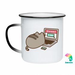 Кружки-хамелеоны эмалированные