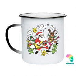 Кружки-хамелеони емальовані