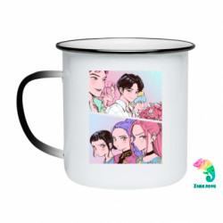 Кружки-хамелеоны эмалированные