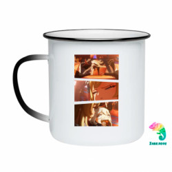 Кружки-хамелеоны эмалированные