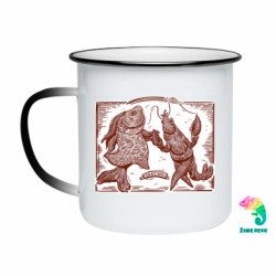 Кружки-хамелеоны эмалированные