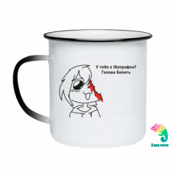 Кружки-хамелеоны эмалированные