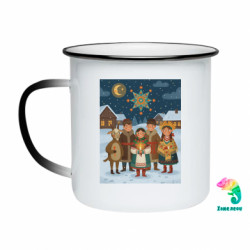 Кружки-хамелеони емальовані