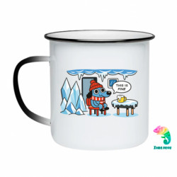 Кружки-хамелеоны эмалированные
