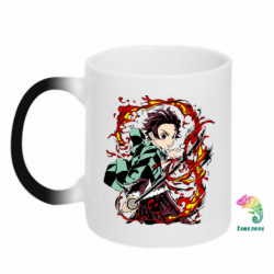 Кружка-хамелеон Fiery Tanjiro - FATLINE Кружка-хамелеон Fiery Tanjiro