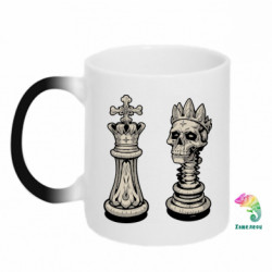 Кружка-хамелеон Король и ферзя - FATLINE Кружка-хамелеон Король и ферзя