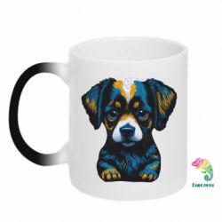 Кружка-хамелеон Маленький песик