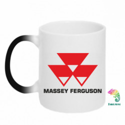 Кружка-хамелеон Massey Ferguson logo - FATLINE Кружка-хамелеон Massey Ferguson logo