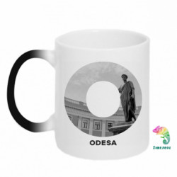 Кружка-хамелеон Odesa Black & White - FATLINE Кружка-хамелеон Odesa Black & White