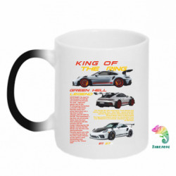 Кружка-хамелеон Porche 911 GT - FATLINE Кружка-хамелеон Porche 911 GT