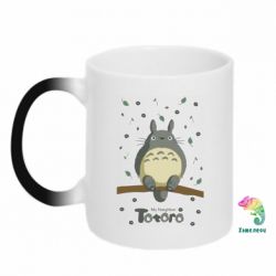 Кружка-хамелеон Тоторо На Дереве - FATLINE Кружка-хамелеон Тоторо На Дереве
