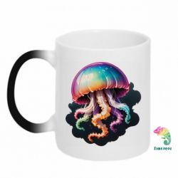 Кружка-хамелеон Радужная медуза - FATLINE Кружка-хамелеон Радужная медуза