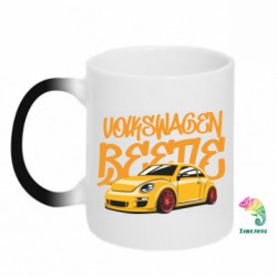 Кружка-хамелеон Volkswagen beetle car - FATLINE Кружка-хамелеон Volkswagen beetle car