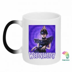 Кружка-хамелеон Wednesday art. - FATLINE Кружка-хамелеон Wednesday art.