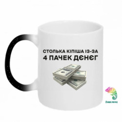 Кружки-хамелеони з блискітками