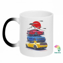 Кружки-хамелеони з блискітками