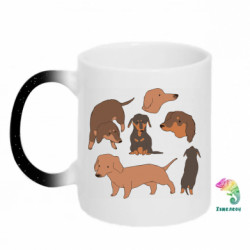 Кружки-хамелеоны с блестками