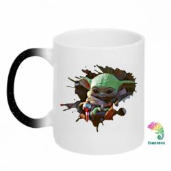 Кружки-хамелеоны с блестками