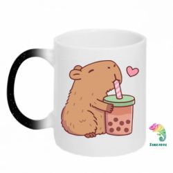 Кружки-хамелеоны с блестками
