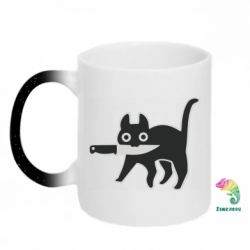 Кружки-хамелеоны с блестками