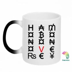 Кружки-хамелеони з блискітками