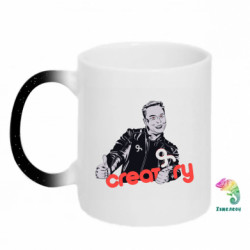 Кружки-хамелеоны с блестками