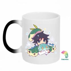 Кружки-хамелеоны с блестками