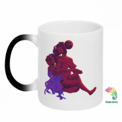 Кружки-хамелеони з блискітками