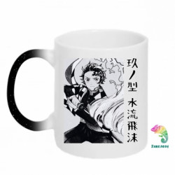 Кружки-хамелеоны с блестками