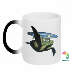 Кружки-хамелеоны с блестками