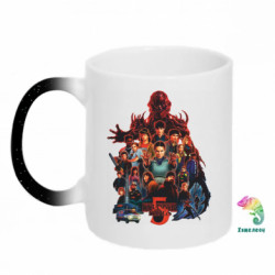 Кружки-хамелеоны с блестками