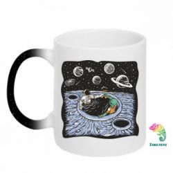 Кружки-хамелеоны с блестками